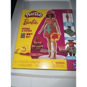 Play-Doh Barbie Florals and Fringe Designer Doll Set